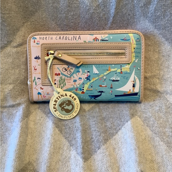 Spartina 449 Outer Banks Wallet NWT - Picture 3 of 5